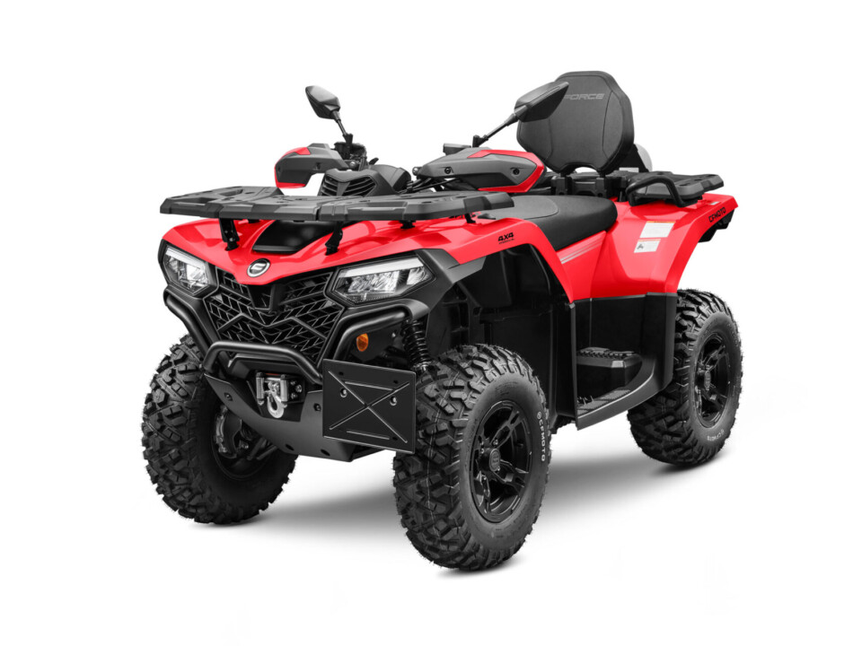 CFMOTO CForce 520 c force quad 520cc electric powersteering red metallic